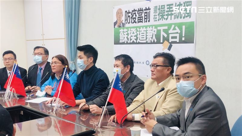 藍黨團挺玉珍　竟加碼要蘇貞昌下台！