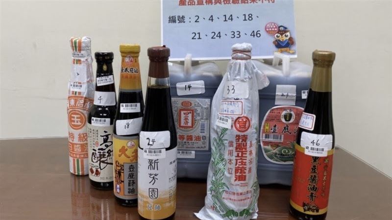 市售釀造醬油 　1成6不合規定