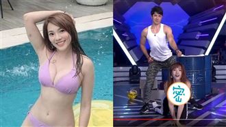 脫到剩內衣　小優正面跪趴巨乳晃到暈