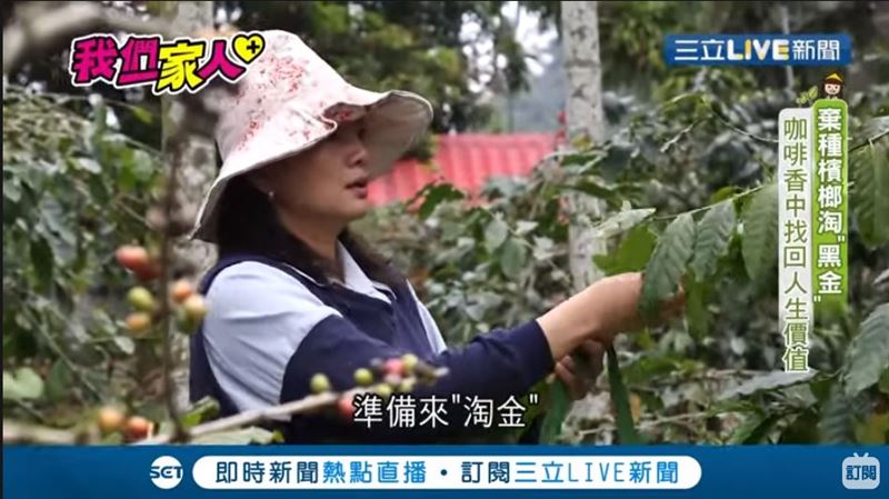 她來台淘黑金　咖啡香中找回人生價值