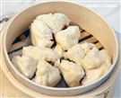 小三元精緻港點「蜜汁叉燒包」。（記者邱榮吉/攝影）