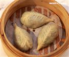 小三元精緻港點「清江菜蒸餃」。（記者邱榮吉/攝影）