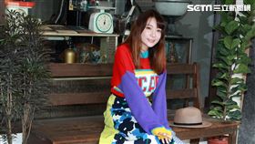 陳依依接受《三立新聞網》專訪。圖／記者邱榮吉攝影