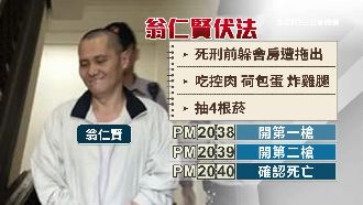 最後一餐　翁仁賢死前「雞腿配啤酒」