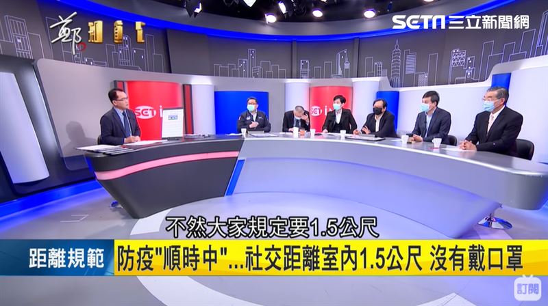 社交距離上路後…他見新聞台這幕驚呆