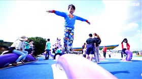 疫情,戶外活動,親子,北市水利處,大佳河濱公園,海洋主題遊戲場
圖／翻攝自北市府官網