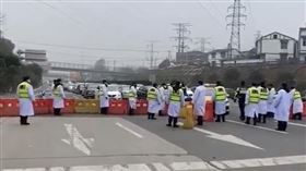 武漢徹底封城！大眾運輸停運後…「高速公路」開始封閉▲。（圖／翻攝自微博）