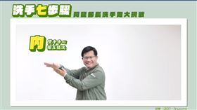 林佳龍挑戰洗手舞。（圖／翻攝自林佳龍臉書）