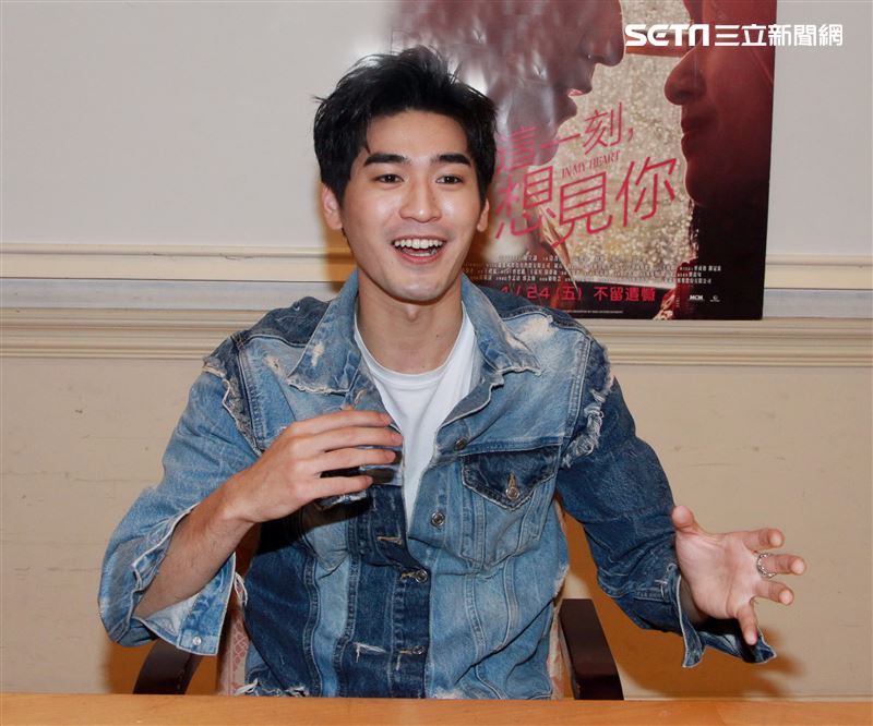 「這一刻想見你」主角涂善存接受三立新聞網專訪。（記者邱榮吉/攝影）