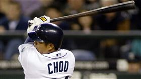 ▲秋信守首次在大聯盟亮相身穿西雅圖水手54號球衣。（資料照／美聯社／達志影像）