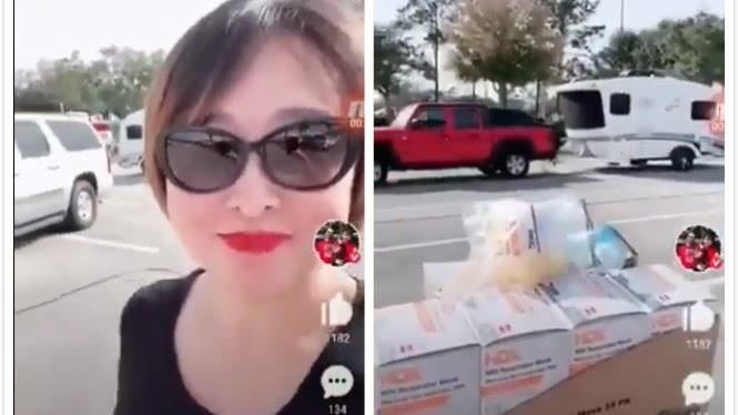 掃光口罩被撻伐…陸女：一切為了祖國