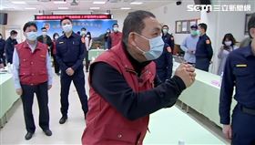 侯友宜慰問警察局新店分局防疫人員