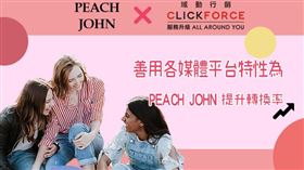 域動善用各媒體平台特性為PEACH JOHN提升轉換率