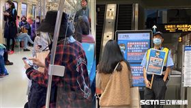 北捷限罩令首日　民眾搭捷運加碼戴「隔離帽」成捷運奇景