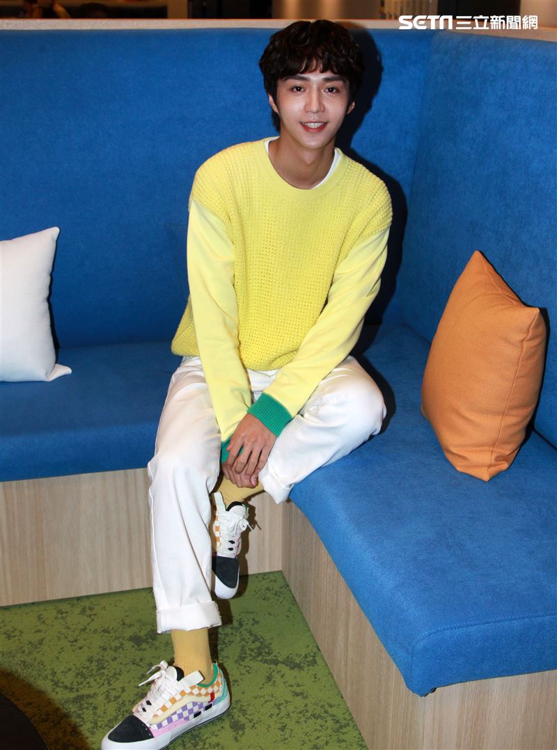 石承鎬接受三立新聞網專訪。（記者邱榮吉/攝影）