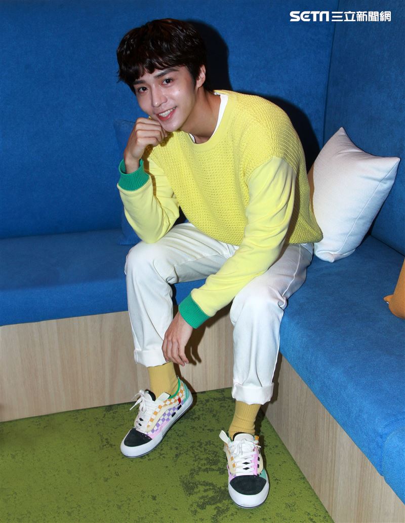 石承鎬接受三立新聞網專訪。（記者邱榮吉/攝影）