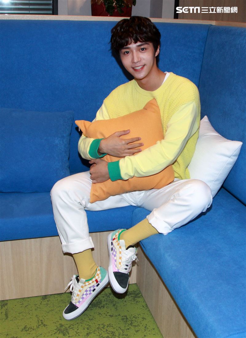 石承鎬接受三立新聞網專訪。（記者邱榮吉/攝影）