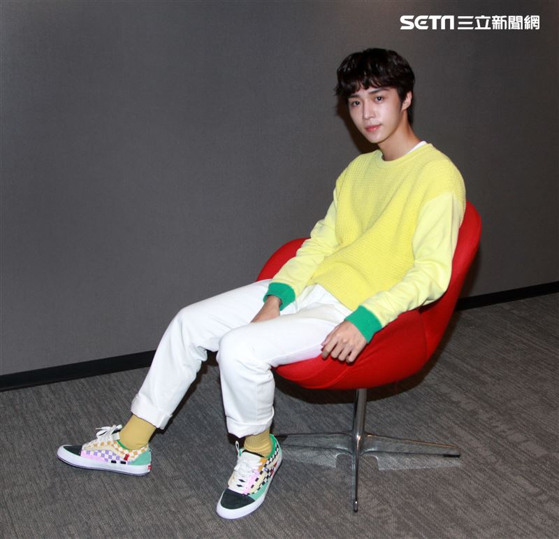 石承鎬接受三立新聞網專訪。（記者邱榮吉/攝影）