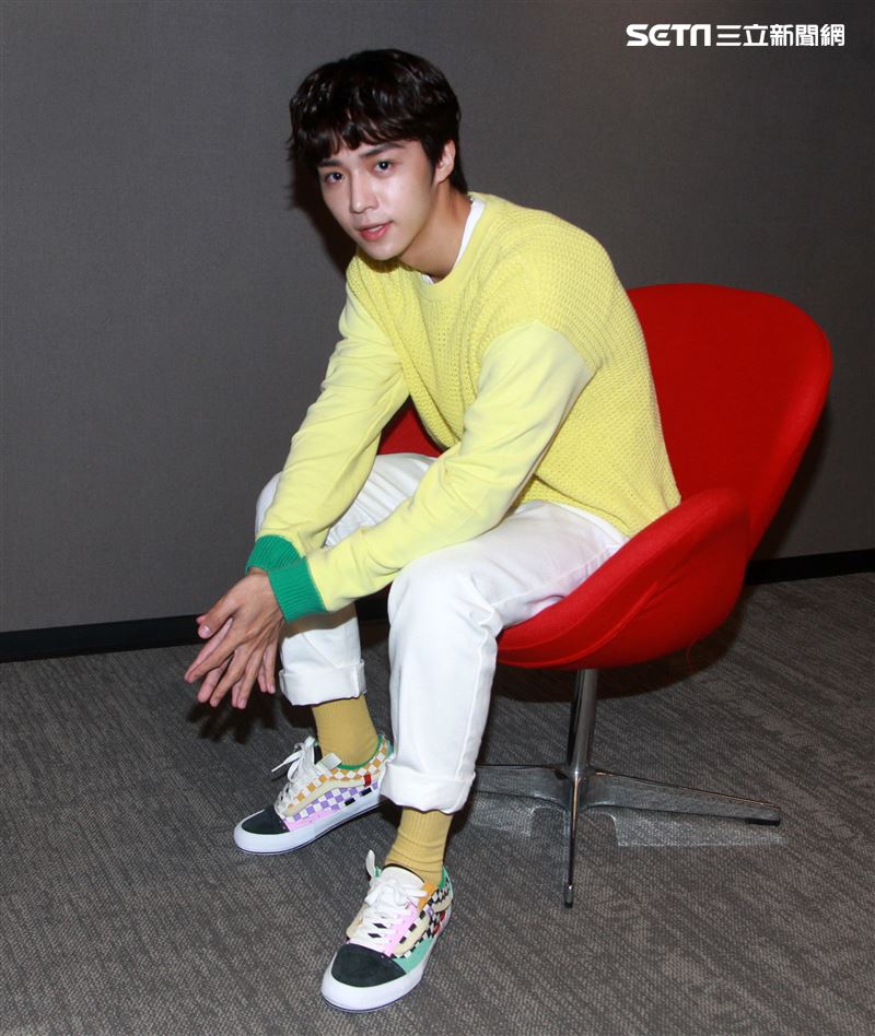 石承鎬接受三立新聞網專訪。（記者邱榮吉/攝影）