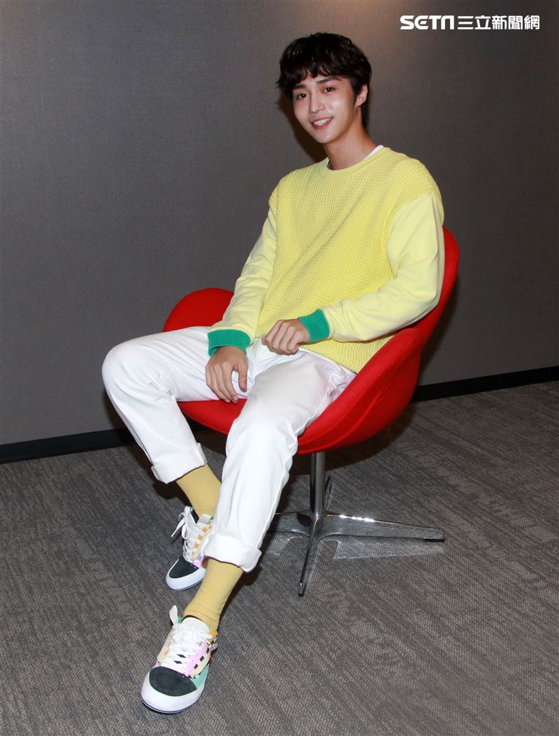 石承鎬接受三立新聞網專訪。（記者邱榮吉/攝影）