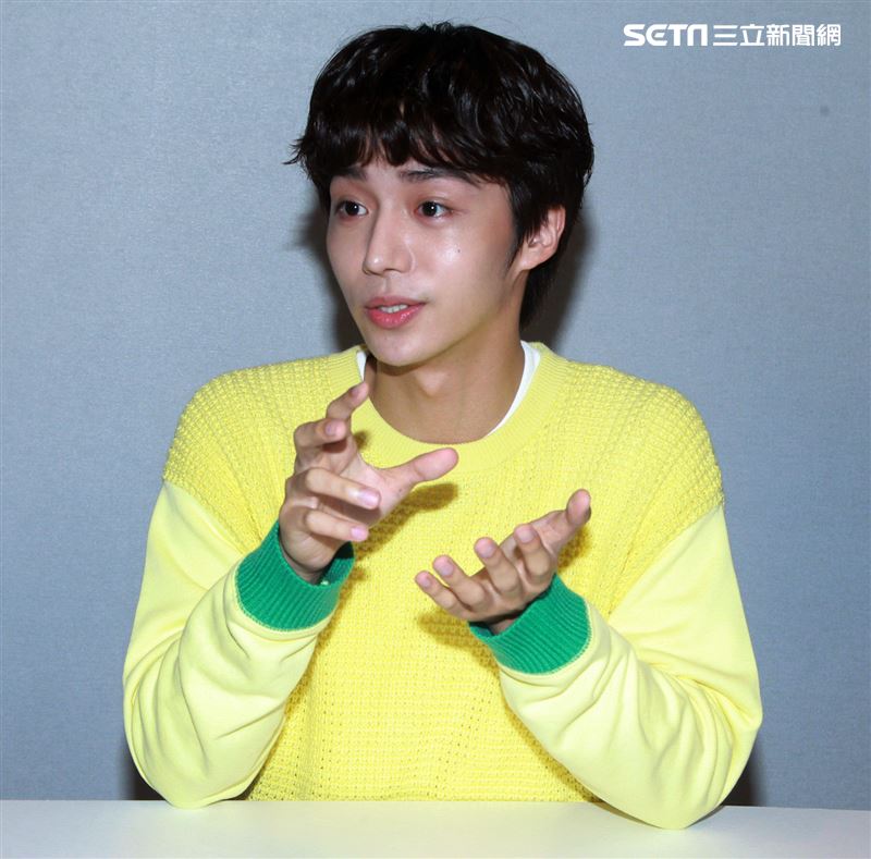 石承鎬接受三立新聞網專訪。（記者邱榮吉/攝影）