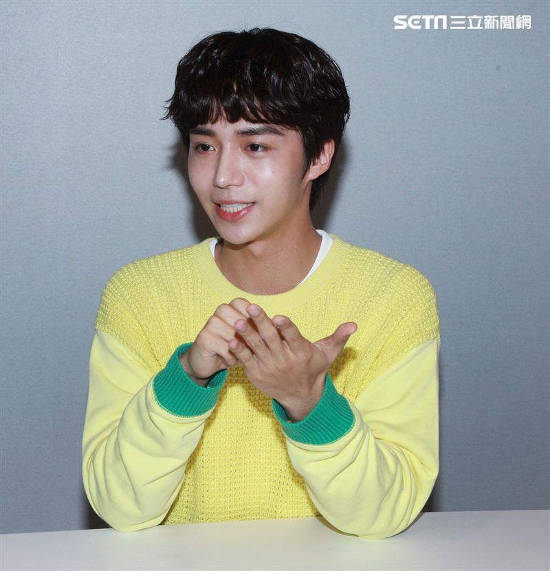 石承鎬接受三立新聞網專訪。（記者邱榮吉/攝影）