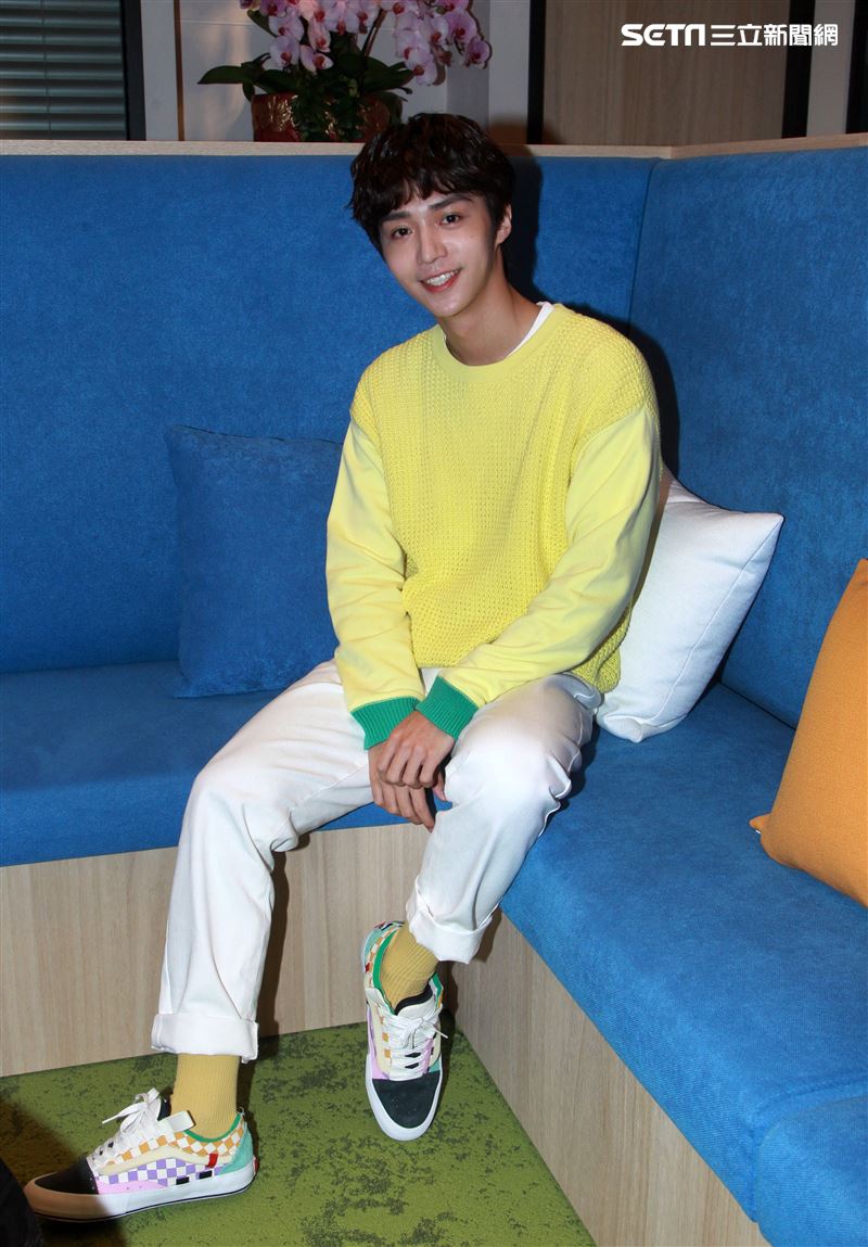 石承鎬接受三立新聞網專訪。（記者邱榮吉/攝影）