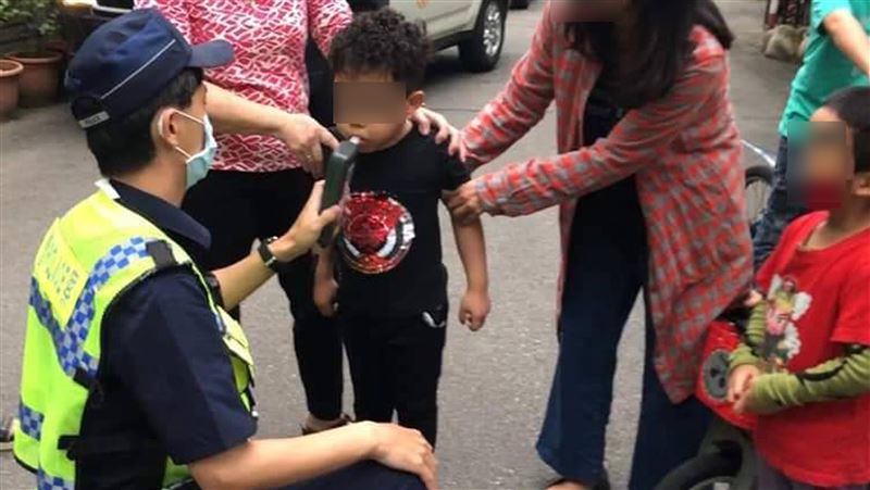 5歲男童遭酒測　警政署：符合SOP