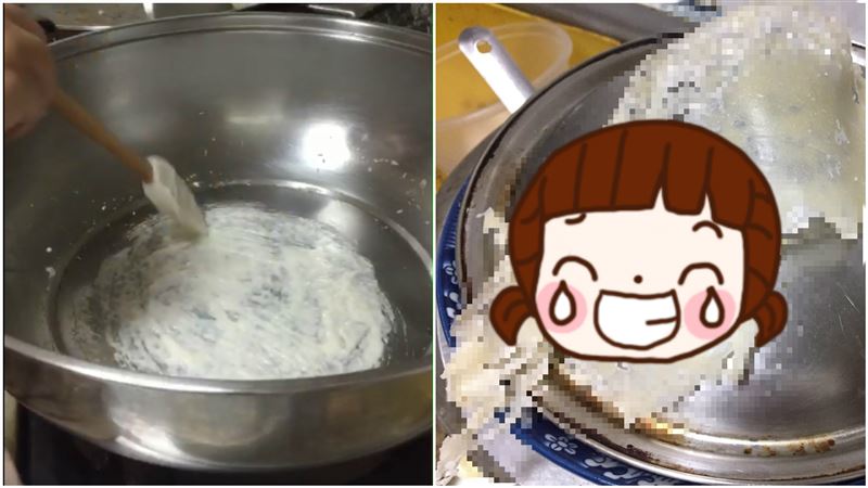 想吃潤餅！她DIY竟煎出「腳皮」