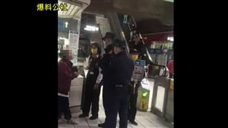 白髮婦不肯戴口罩　捷運站跟員警大吵