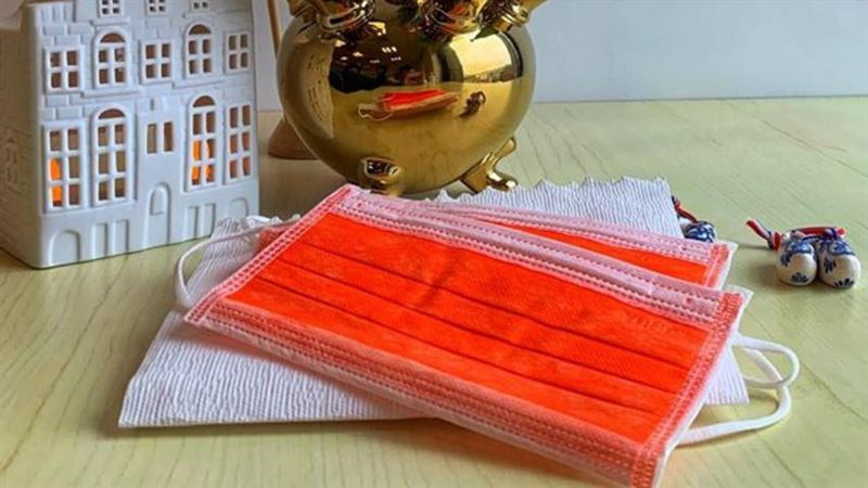 台灣送荷蘭「橘色口罩」　背後藏涵義