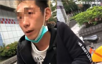 金髮男賣愛心筆遭拒　怒嗆我要的是錢