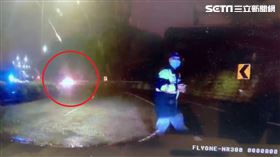 苗栗經國路火燒車／翻攝畫面