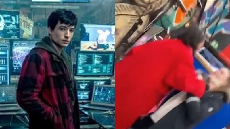 閃電俠抓狂打粉絲　15秒失控片曝光