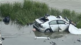 屏東,雙園大橋,轎車,墜落