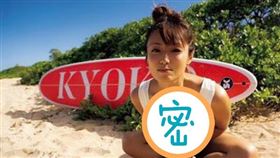 深田恭子最近愛上衝浪，曬出一身健康黝黑的膚色。（圖／翻攝自深田恭子IG）