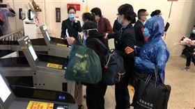 大陸,武漢,車站,解封,漢口,火車（圖／翻攝自澎湃新聞）