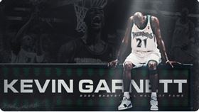 ▲賈奈特（Kevin Garnett）在灰狼時穿21號球衣。（圖／取自推特）