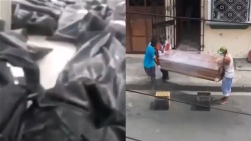厄瓜多疫情嚴峻死者激增！紙棺材應急