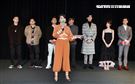 沈懿、林埈永、吳承洋、陳敬宣、江可德、班鐵翔、王孝元出席三立網劇「位！你在等我嗎？」首映會。（記者邱榮吉/攝影）