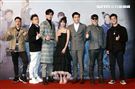 沈懿、林埈永、吳承洋、陳敬宣、江可德、班鐵翔、王孝元出席三立網劇「位！你在等我嗎？」首映會。（記者邱榮吉/攝影）