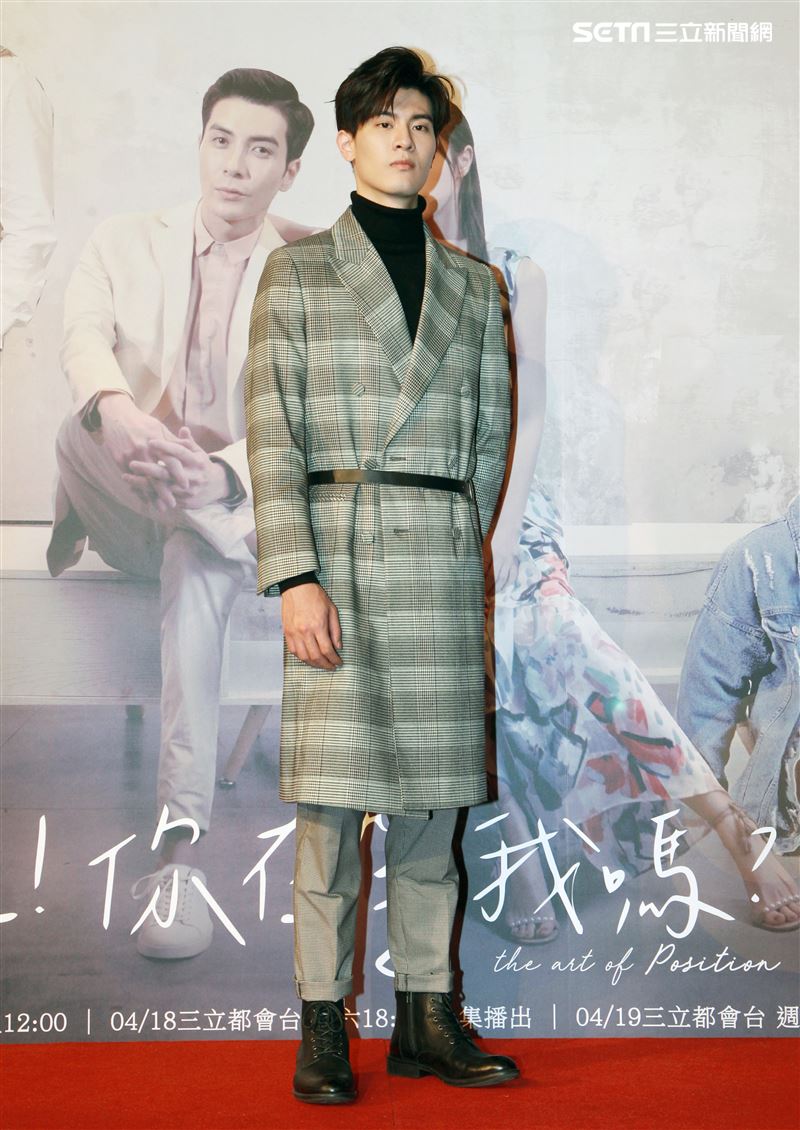 三立網劇「位！你在等我嗎？」演員吳承洋。（記者邱榮吉/攝影）