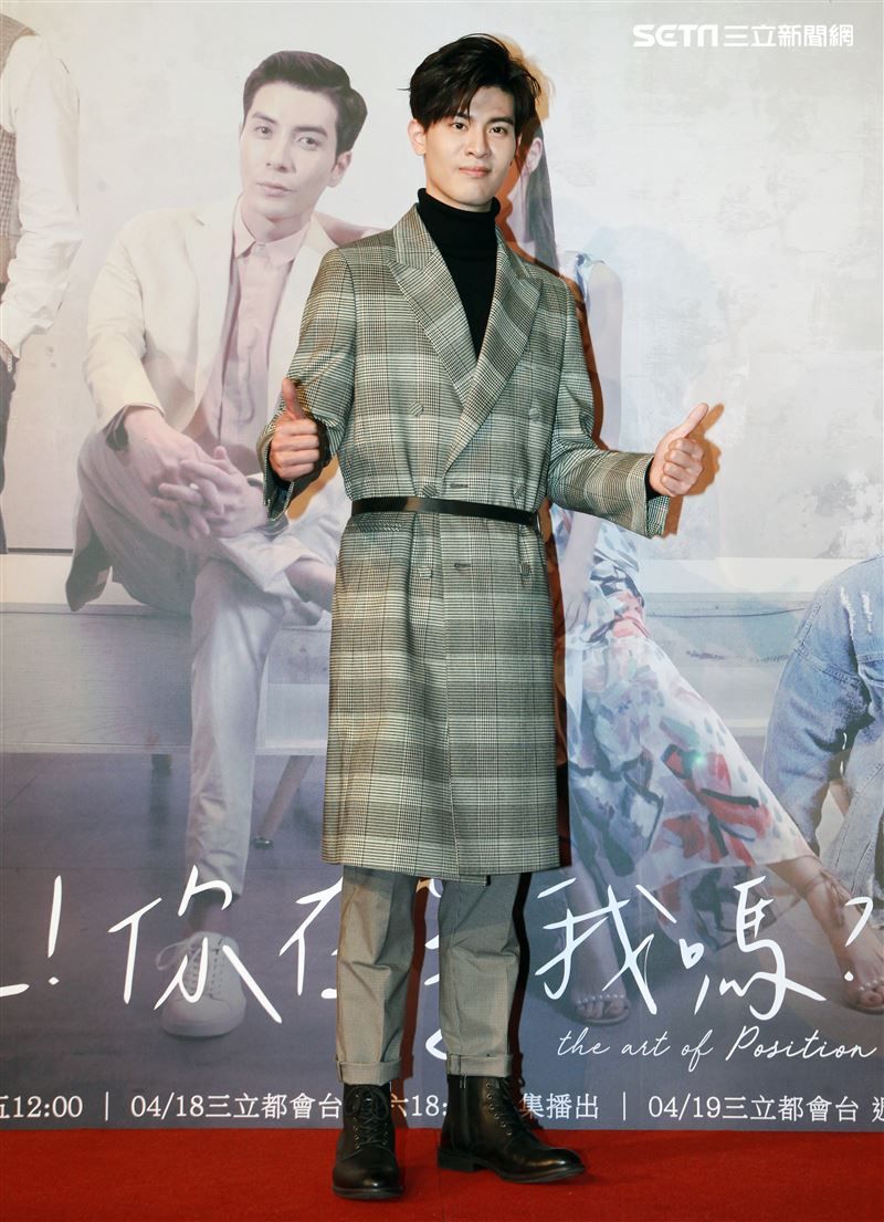 三立網劇「位！你在等我嗎？」演員吳承洋。（記者邱榮吉/攝影）