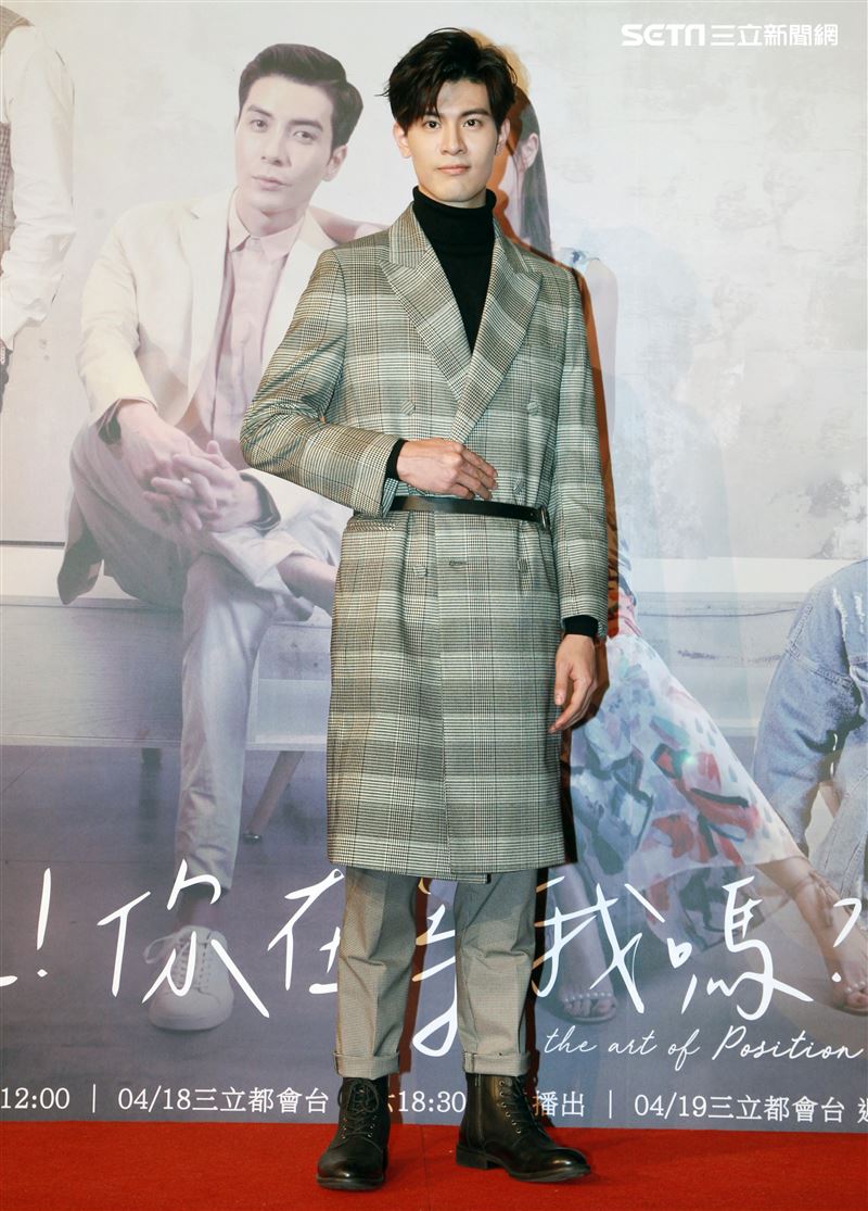 三立網劇「位！你在等我嗎？」演員吳承洋。（記者邱榮吉/攝影）