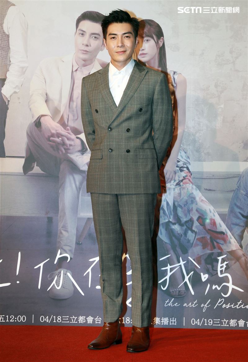 三立網劇「位！你在等我嗎？」演員江可德、班鐵翔。（記者邱榮吉/攝影）