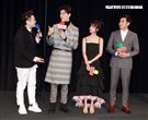 三立網劇「位！你在等我嗎？」演員林埈永、吳承洋、陳敬宣、江可德。（記者邱榮吉/攝影）