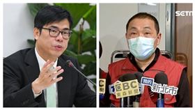 行政院副院長陳其邁，新北市長侯友宜。（組合圖）