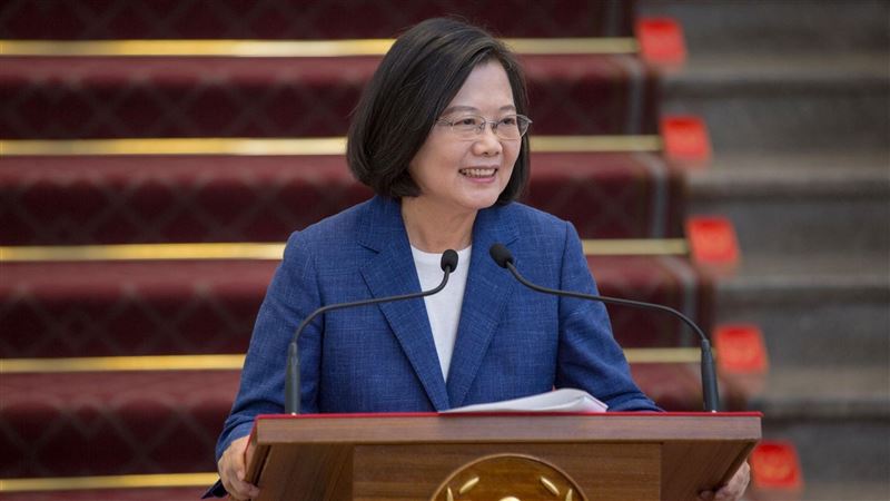 蔡英文：台口罩穩定供應　民眾要珍惜