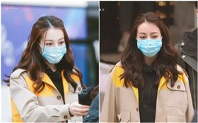 迪麗熱巴「復工照」出爐。（圖／翻攝自微博）