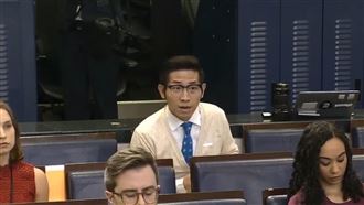 被川普點名　陸媒記者說自己來自台灣